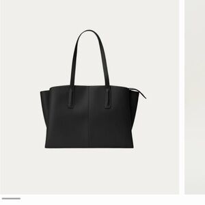 Freja Black Tote Bag